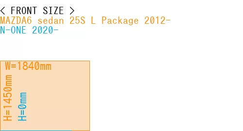 #MAZDA6 sedan 25S 
L Package 2012- + N-ONE 2020-